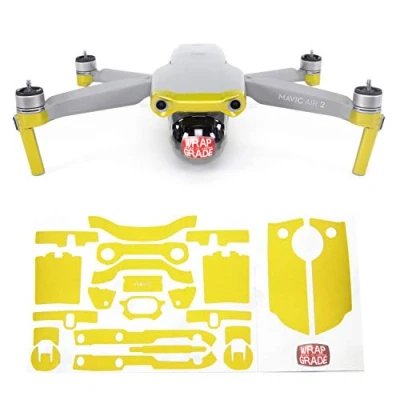 Immagine di WRAPGRADE Skin Compatibile con DJI Mavic Air 2 Accent Color A (LIMONCINO Yellow)