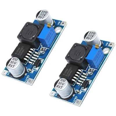 Immagine di TECNOIOT 2pcs XL6009 DC Booster module Power supply adjustable Super LM2577 step up