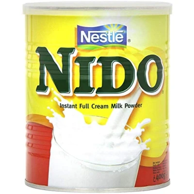 Immagine di Nestlè Nido Latte in polvere intero Crema istantanea con aggiunta di vitamine e minerali senza coloranti né conservanti aggiunti 400g a Barattolo