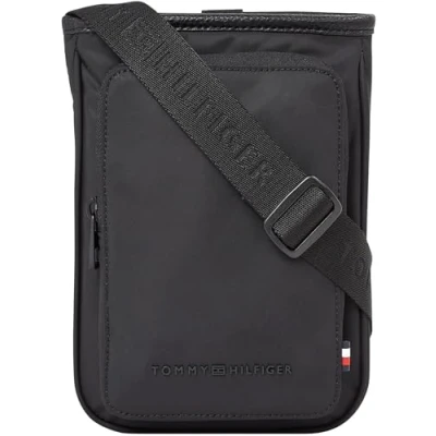 Immagine di Tommy Hilfiger Repreve MINI Crossover Borsa a tracolla, Uomo, Taglia: One Size, Black