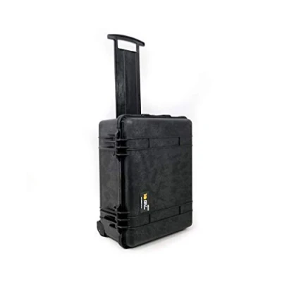 Immagine di PELI 1560LFC Valigia per Computer Portatile Con Custodia Staccabile Computer, IP67 Impermeabile e a Prova di Polvere, Capacità 44L, Prodotto in USA, inserto Schiuma, Colore Nero