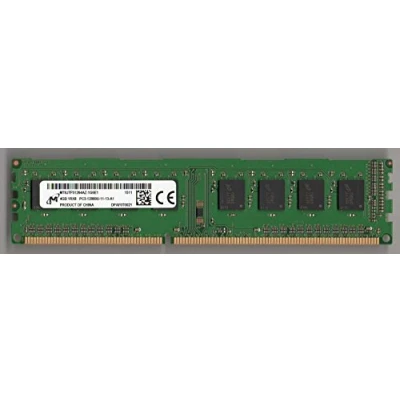 Immagine di 4 GB RAM PC DIMM Micron mt8jtf51264az 1g6e1 DDR3 PC3 12800u 1rx8 CL11 1600 MHz