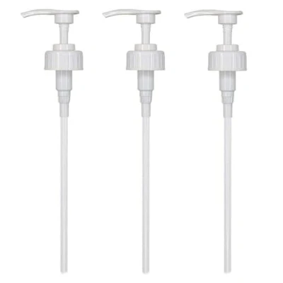 Immagine di YAISUHCHNYE 3 dispenser da 5 litri, 38 mm, sostituibile per pellicano, con tubo, dosaggio 4 ml, testa sapone, detergenti, shampoo, oli cucina, condimenti alimentari