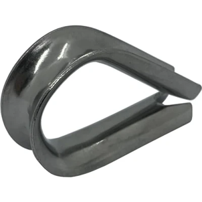 Immagine di 10x Funi metalliche Ditale Acciaio inossidabile V2A 304 6mm di corda