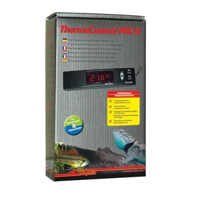 Immagine di Lucky Reptile CLT060 Thermo Control PRO II, termostato elettronico con timer e battuta d&#039;arresto notturno, 1 pezzo (pacchetto di 1)