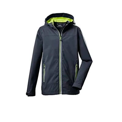 Immagine di Killtec KOS 218 Unisex Giacca softshell per bambini, Taglia: 164, Dunkelnavy
