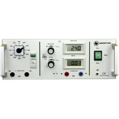 Immagine di Statron 5340.6 Alimentatore da laboratorio regolabile 2 24 V/AC 5 A 360 W Num. uscite x