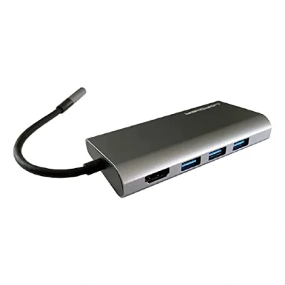 Immagine di LC Power Hub C MULTI 5 USB C® (USB 3.1) Multiport Antracite, Nero