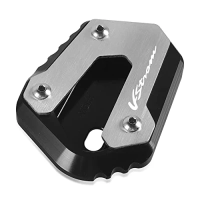 Immagine di Piede Cavalletto Moto per Suzuki V Strom 650/XT VSTROM DL650 STROM650 2022 2023 Laterale Estensione Pad Piastra di Supporto (Color : 02)