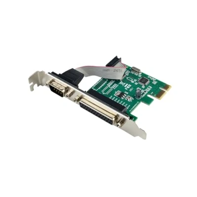 Immagine di Sienoc PCI E Express DB25 Parallel scheda adattatore porta seriale RS232 DB9 LPT1