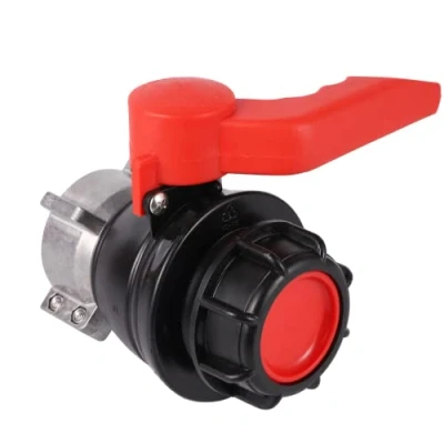 Immagine di FOGWOWO IBC Adattatore valvola a Sfera 60 mm 62 Serbatoio Accessorio di Ricambio per dell&#039;Acqua piovana, Contenitore, piovana