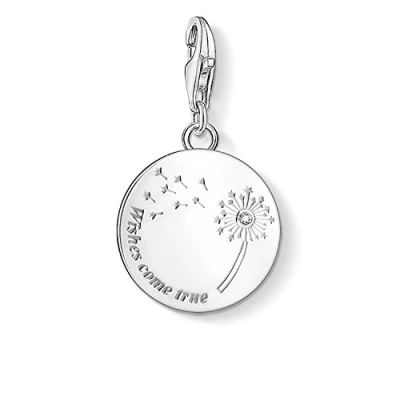 Immagine di Thomas Sabo Wishes Come True Ciondolo da Donna con Dente di Leone in Argento Sterling 925 1457 051 21
