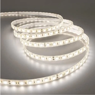 Immagine di Evotrade Canalina da Incasso per Strisce LED (Max 10mm) Profilo in Alluminio con Cover 2 Metri Finitura a scelta + (AL METRO) (Strisce 6000K (1m))