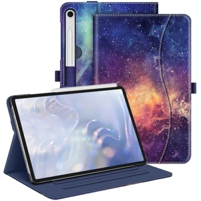 Immagine di FINTIE Custodia per Samsung Galaxy Tab S9 FE 10.9 Pollici/Tab 11 Pollici 2023 Multi angli Protettiva Case con Tasca Auto Sveglia/Sonno,