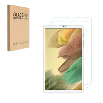 Immagine di Pellicola salvaschermo per Samsung Galaxy Tab A7 Lite (8,7 pollici) in vetro temperato antigraffio, senza bolle, alta definizione (confezione da 2)