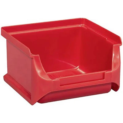 Immagine di Allit 456201 Cassetta impilabile da magazzino (L x A P) 100 60 mm Rosso 1 pz.