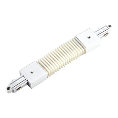 Immagine di Componente per sistema su binario ad alta tensione Connettore flessibile SLV monofase 143111 Bianco