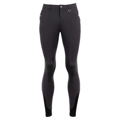 Immagine di BR Pantaloni da equitazione Maikel uomo con ginocchiere in silicone 48 Marina Militare