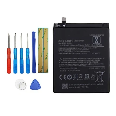 Immagine di Vvsialeek BM3F Batteria di ricambio compatibile con Mi 8 Explorer Pro Mi8 kit strumenti gratuito