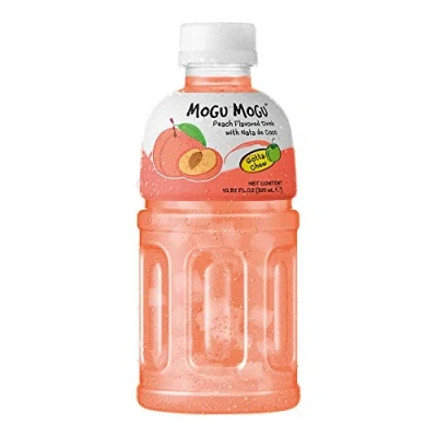 Immagine di Mogu Succo di frutta con Nata De Coco, 10,82 Fl Oz (pesca, confezione da 24)