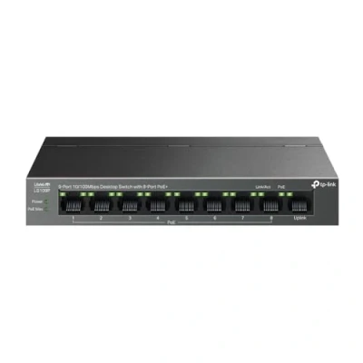 Immagine di TP Link LiteWave LS109P switch di rete Non gestito Fast