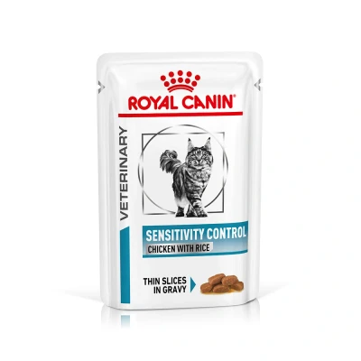 Immagine di Royal Canin Sensitivity Control Pollo Feline Veterinary umido gatto 12 x 85 g