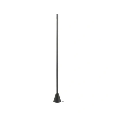 Immagine di Lucande Piantana LED Linija, nero, altezza 110 cm, sensore