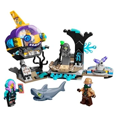 Immagine di LEGO Hidden Side Sottomarino di J.B., App per Giochi AR, Playset Multigiocatore Interattivo a Realtà Aumentata iPhone/Android, 70433