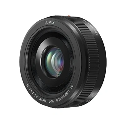 Immagine di Panasonic Obiettivo LUMIX G II, 20 mm, F1.7 ASPH, Micro Quattro Terzi senza specchio, H H020AK (USA Nero)