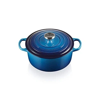 Immagine di Le Creuset Casserole Signature Azure ø 24 cm / 4.2 Liter