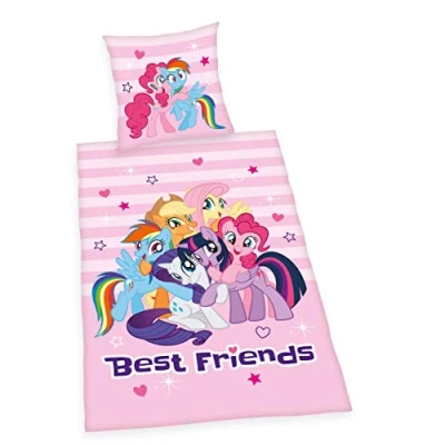 Immagine di Herding My Little Pony Set di Biancheria da Letto, Cotton, Multicolore, 135 x 200 cm, 80 cm