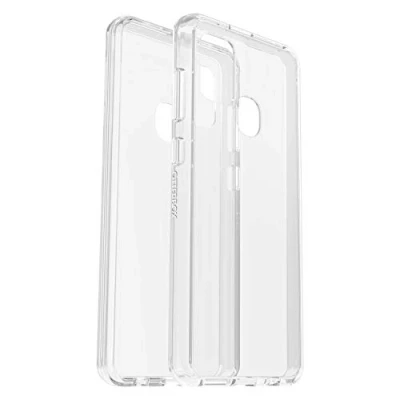 Immagine di Otterbox cover per Samsung Galaxy A21s Sleek, resistente a shock e cadute, Sottile, testata norme anti caduta MIL STD 810G, Trasparente, Senza Retail Package