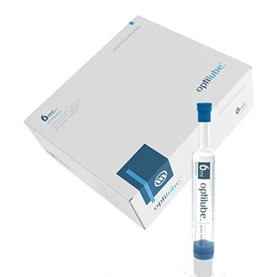 Immagine di OptiLube siringhe Gelatina sterilizzante in 6ml e 11ml, Solubile acqua con pH bilanciato formato siringa facile da usare (Siringhe Scatola 25)