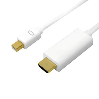 Immagine di LOGILINK CV0122 ADAPTADOR DE CABLE VÍDEO 1 M MINI DISPLAYPORT HDMI TIPO A (ESTÁNDAR) BLANCO