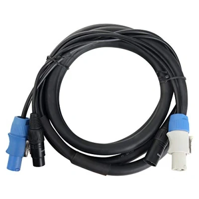 Immagine di Pronomic Stage PPD 2.5 Cavo di alimentazione XLR DMX Powerplug powercon 2,5 m