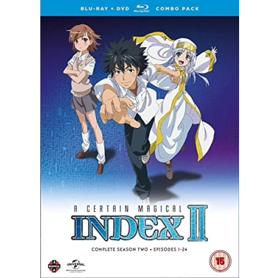 Immagine di A Certain Magical Index Complete Season 2 Collection (Episodes 1 24) Blu ray/DVD Combo
