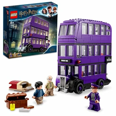 Immagine di LEGO Harry Potter Nottetempo, Set da Collezione con Autobus Giocattolo a 3 Piani Minifigure, 75957