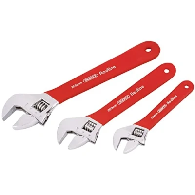 Immagine di Draper, 67634, Redline 67634 morbido, set chiave regolabile (3 pezzi)