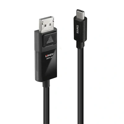 Immagine di LINDY Cavo USB C® Spina C®, DisplayPort 2.00 m Nero 43342