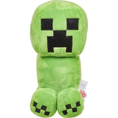 Immagine di Mattel Minecraft Basic Plush Personaggio Creeper, Giocattolo per Bambini 3+Anni, HBN40