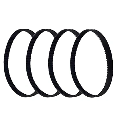 Immagine di TUZUK GT2 cinghia dentata in gomma ad anello chiuso 2GT 6mm Parti stampante 3D Parte 616mm (4 pezzi)