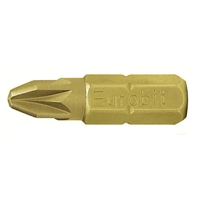 Immagine di Eurobit 2722 Inserti per Avvitatore, Giallo, PZ 2 x 25, Set di 5 Pezzi