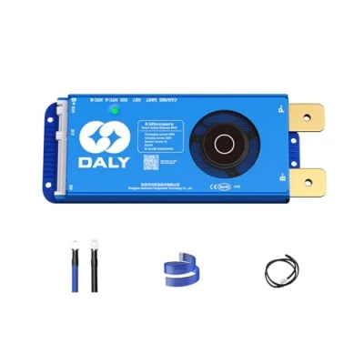 Immagine di DALY Smart Active Balance BMS 200A 24V 84V 8S 24S Bluetooth integrato con RS485 CAN PCB Scheda di protezione della batteria per pacco Li ion LifePO4 LTO
