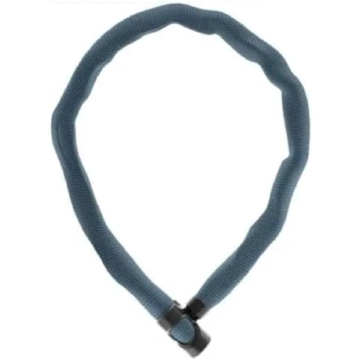 Immagine di Lucchetto a catena ABUS IVERA Chain 7210 per bicicletta con rivestimento in fibra sintetica IvyTex altamente flessibile Livello di sicurezza 8 110 cm Colore: Metl Blue