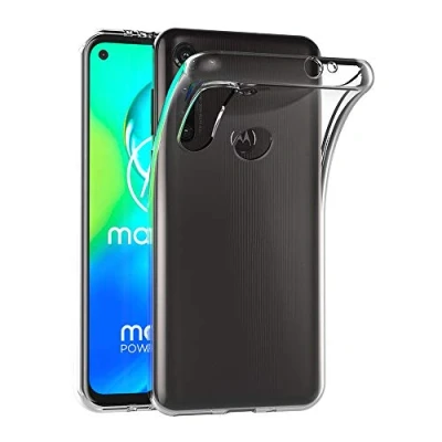 Immagine di AICEK Cover Compatible Moto G8 Power, Power Silicone Case Molle di TPU Trasparente Sottile Custodia per Motorola (6.4 Pollici)