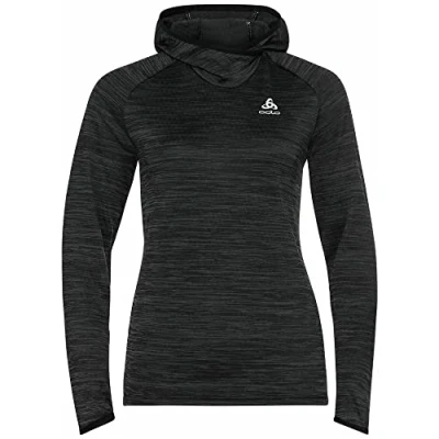 Immagine di Odlo Donna Felpa con cappuccio da corsa RUN EASY WARM