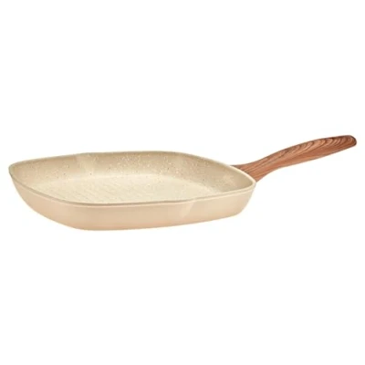 Immagine di Sambonet Griddle Pan Rock &#039;n&#039; Rose Cream 28 x cm standard non stick coating