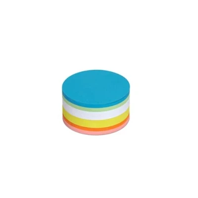 Immagine di Maul Moderation Cards Circle, 95 mm, carta da 150 g/m², utilizzabile su entrambi i lati, colori assortiti, 250 pezzi