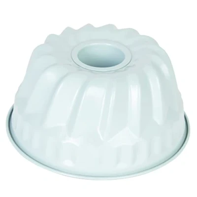 Immagine di wenco Mini stampo per ciambella, diametro 18 cm, ideale piccole torte, rivestimento antiaderente di alta qualità, in acciaio resistente, distribuzione uniforme del calore, elegante verde menta,