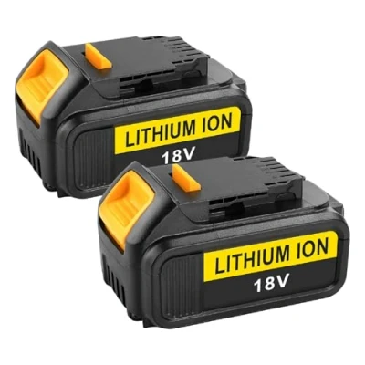 Immagine di Energup 2 X 18V 5.0Ah Batteria di Ricambio per Dewalt DCB184 DCB200 DCB182 DCB180 DCB181 DCB201